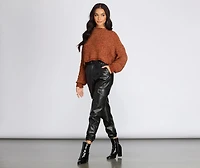 Soft and Snug Crop Sweater