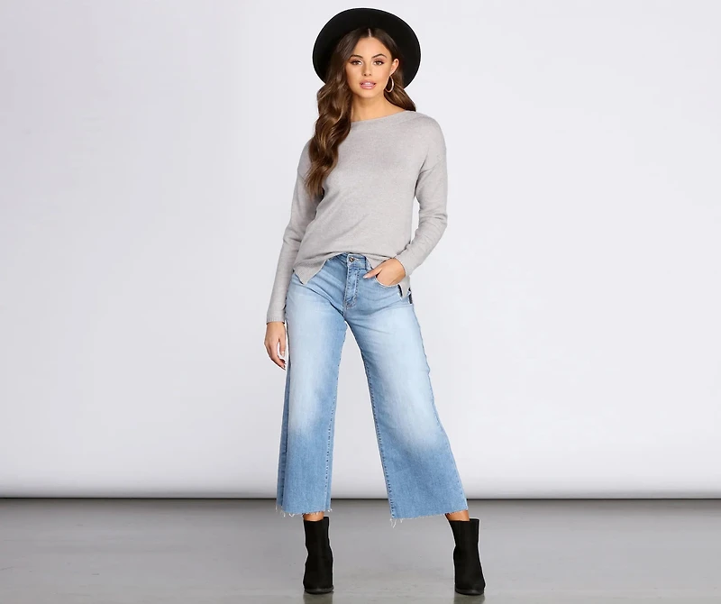 Classic Chic Dolman Sleeve Sweater