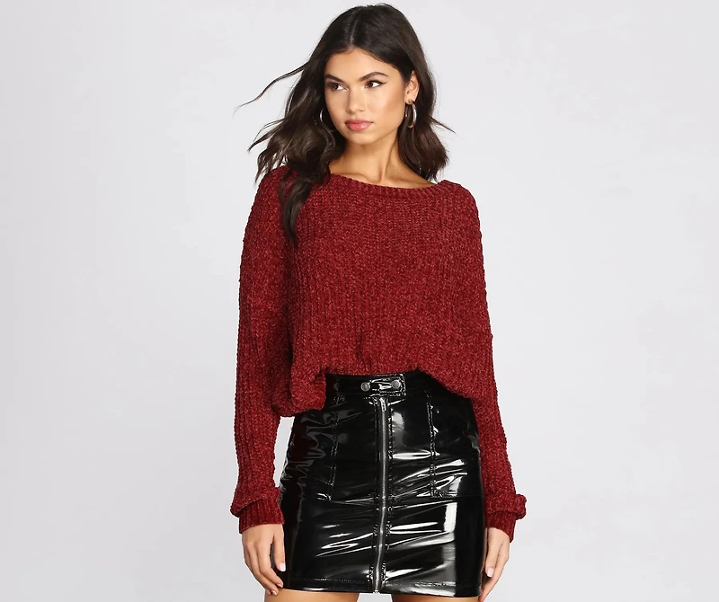 Soft and Snug Crop Sweater