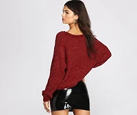 Soft and Snug Crop Sweater