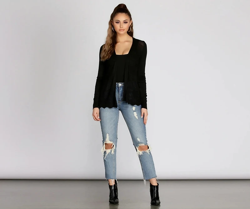 It's A Casual Girl Thing Cardigan