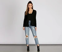 It's A Casual Girl Thing Cardigan