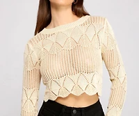 Flawlessly Fab Crochet Crop Top