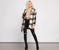 Keep It Chill Chenille Cropped Sweater
