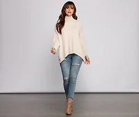 So Cozy Oversized Chenille Sweater