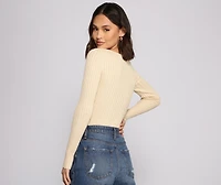 Layer Up Basic Ribbed Knit Bodysuit