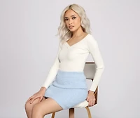 Basic Must-Have Ribbed Knit Bodysuit