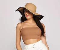 Basic Ribbed Knit Crop Top