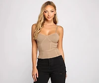 Embraced Glamour Bustier