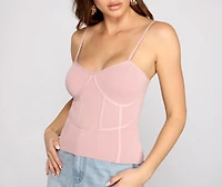 Embraced Glamour Bustier