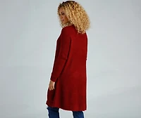 So Cozy Fuzzy Knit Cardigan