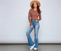 Trendsetting Babe Cropped Sweater