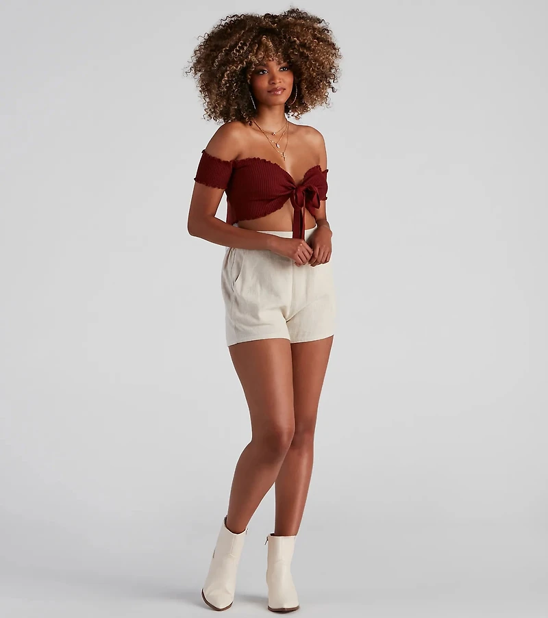 Tied and Fab Crop Top