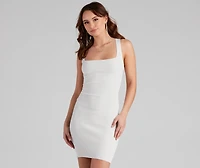 Fab Essential Short Sweater Dress