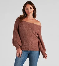 Season Chill Popcorn Knit Sweater