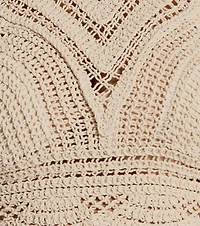 Trendy Oasis Halter Crochet Crop Top
