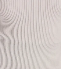 Trendy Vibe Asymmetric Ribbed Knit Top