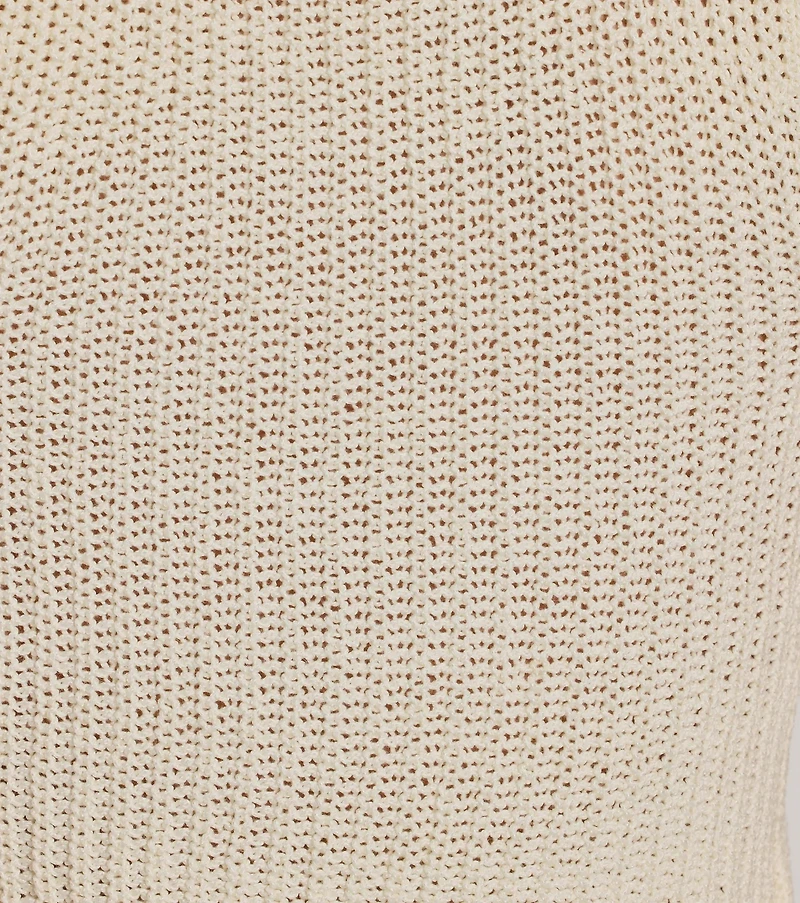 Dreamy Western Vibes Sleeveless Crochet Vest