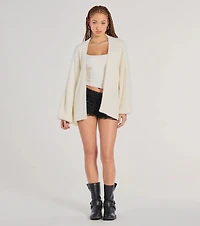 Cuddle Weather Eyelash Knit Cardigan