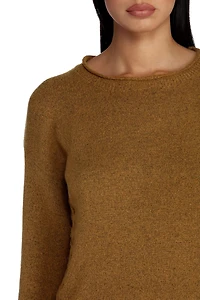 Side To Lattice Sweater