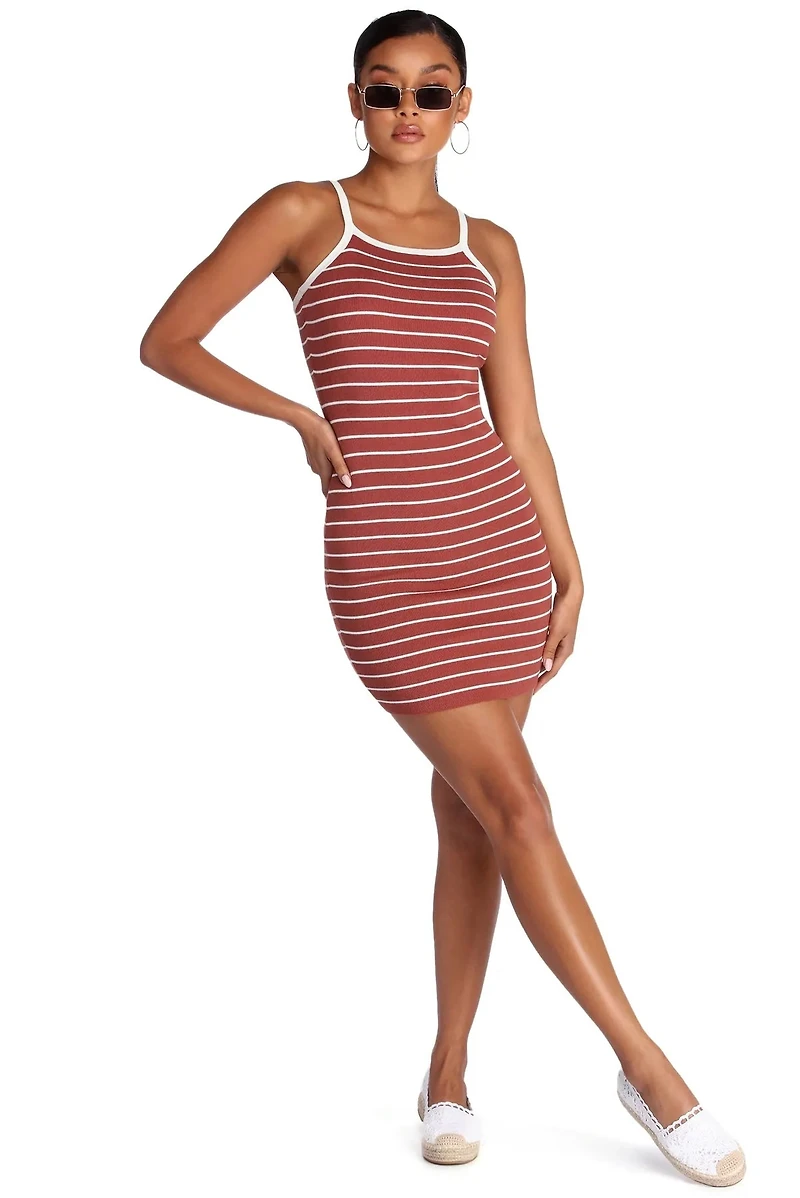 Keepin' Knit Cute Sweater Dress