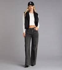 Chill Factor Faux Sherpa Trim Vest