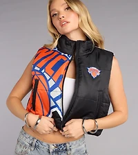 Ultra Game NBA New York Knicks Puffer Vest