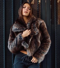 Frost Kiss Faux Fur Jacket