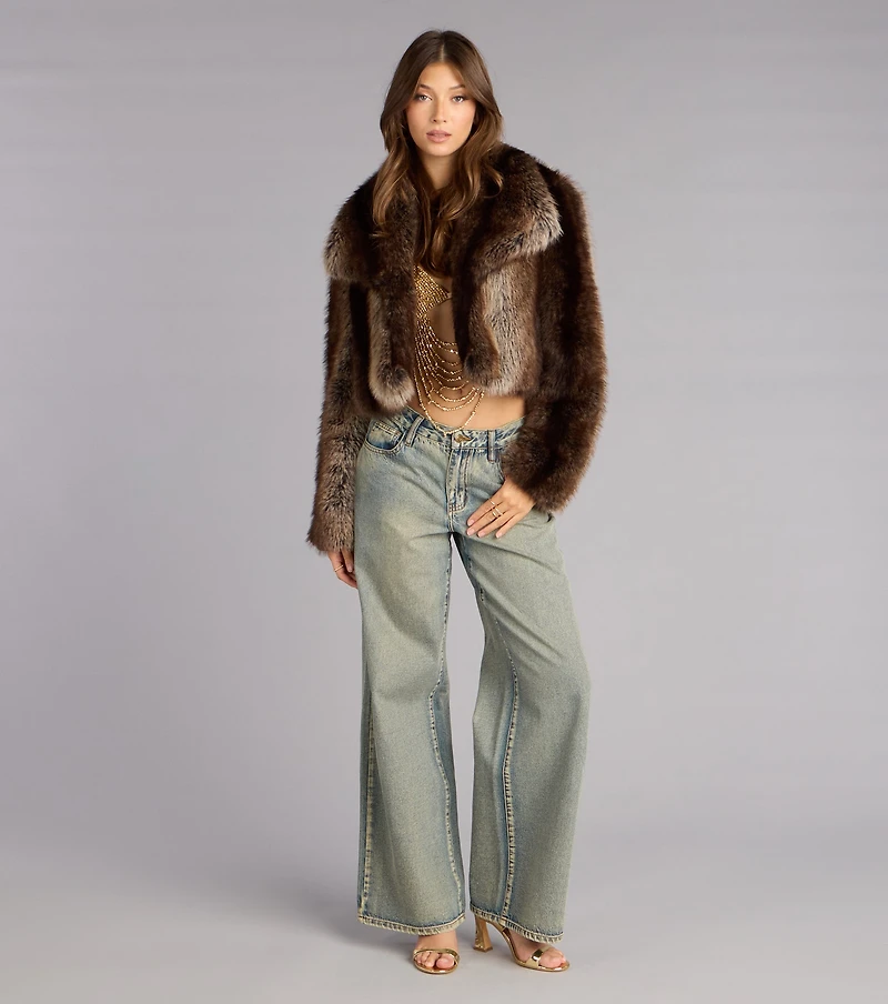 Frost Kiss Faux Fur Jacket