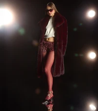 Luxe Look Long Faux Fur Coat