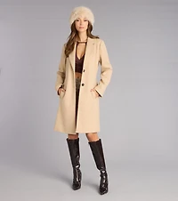 Classic Icon Button-Up Trench Coat