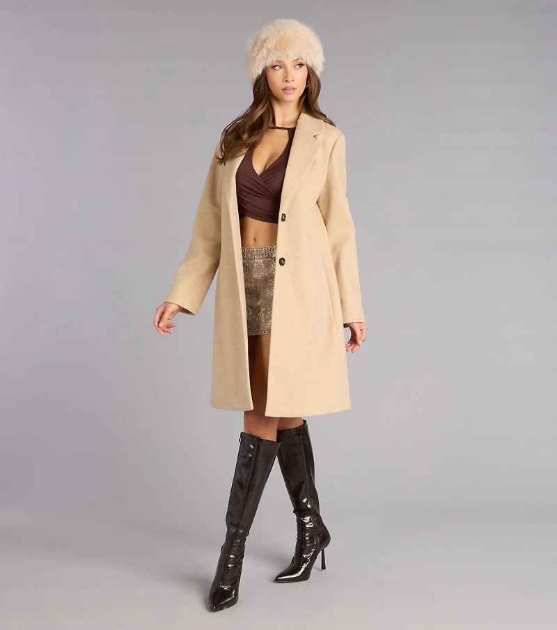 Classic Icon Button-Up Trench Coat