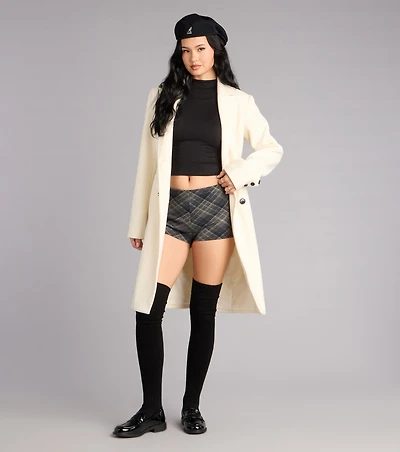 Polished Mood Double Breasted Trench Coat