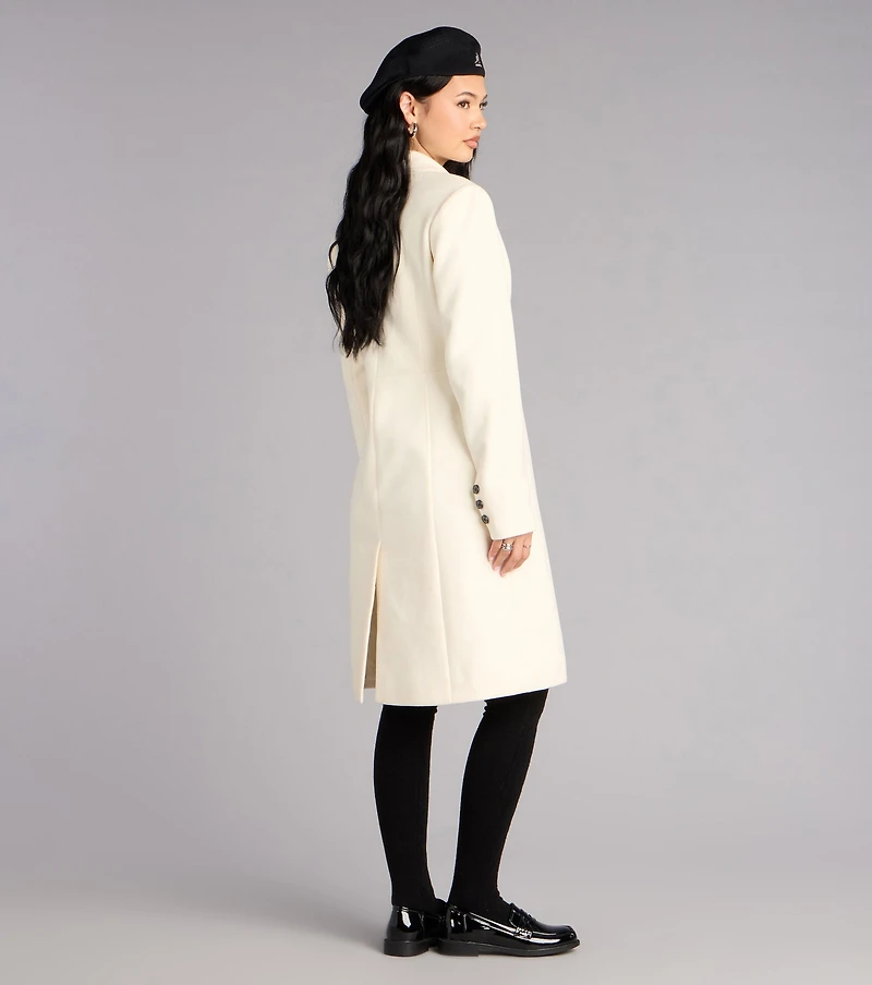 Polished Mood Double Breasted Trench Coat
