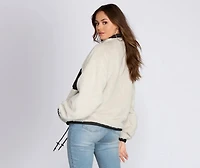 Two Moods Reversible Bomber Jacket