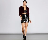 All The Fur Cropped Jacket
