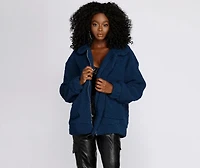 Oversized Teddy Jacket