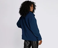 Oversized Teddy Jacket