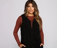 Chic Fashionista Faux Fur Vest