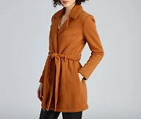The Essential Fleece Trench Coat