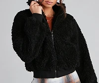 Cozy And Chill Faux Fur Jacket