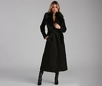 A Formal Affair Faux Fur Jacket