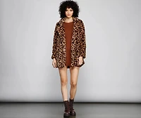 Cozy Fab Faux Fur Coat
