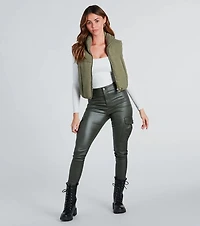 Aspen Bound Brushed Twill Puffer Vest