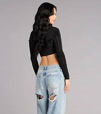 Glow Girl Rhinestone Bolero