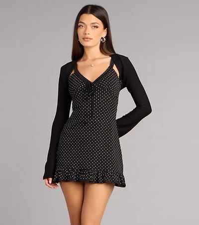 Soft Layer Mood Knit Bolero