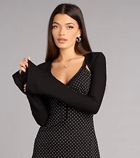 Soft Layer Mood Knit Bolero