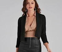 Chic And Cropped Blazer