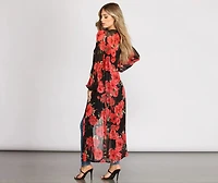 Blooming With Beauty Floral Duster