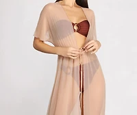 Mesh Moment Cover Up